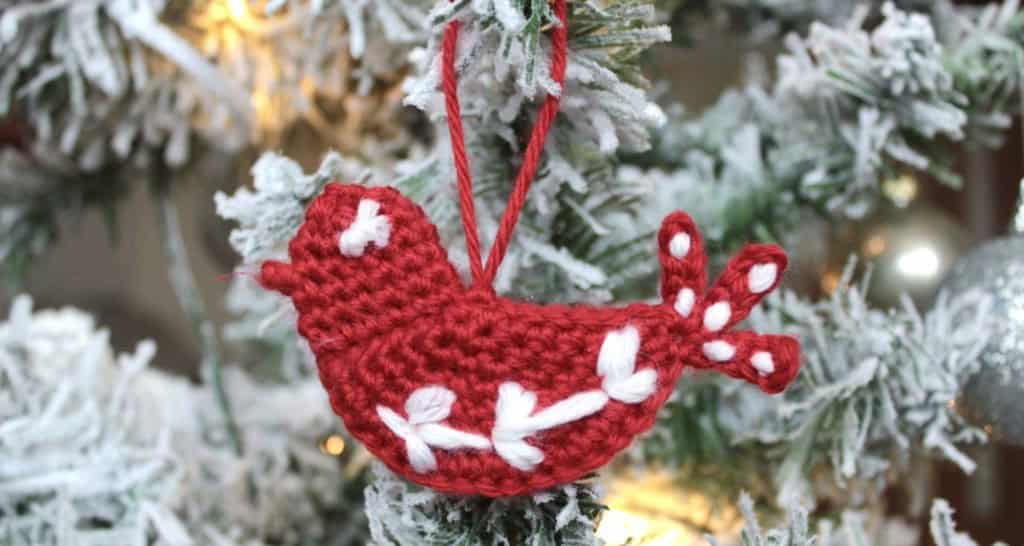 Christmas Crochet Birds