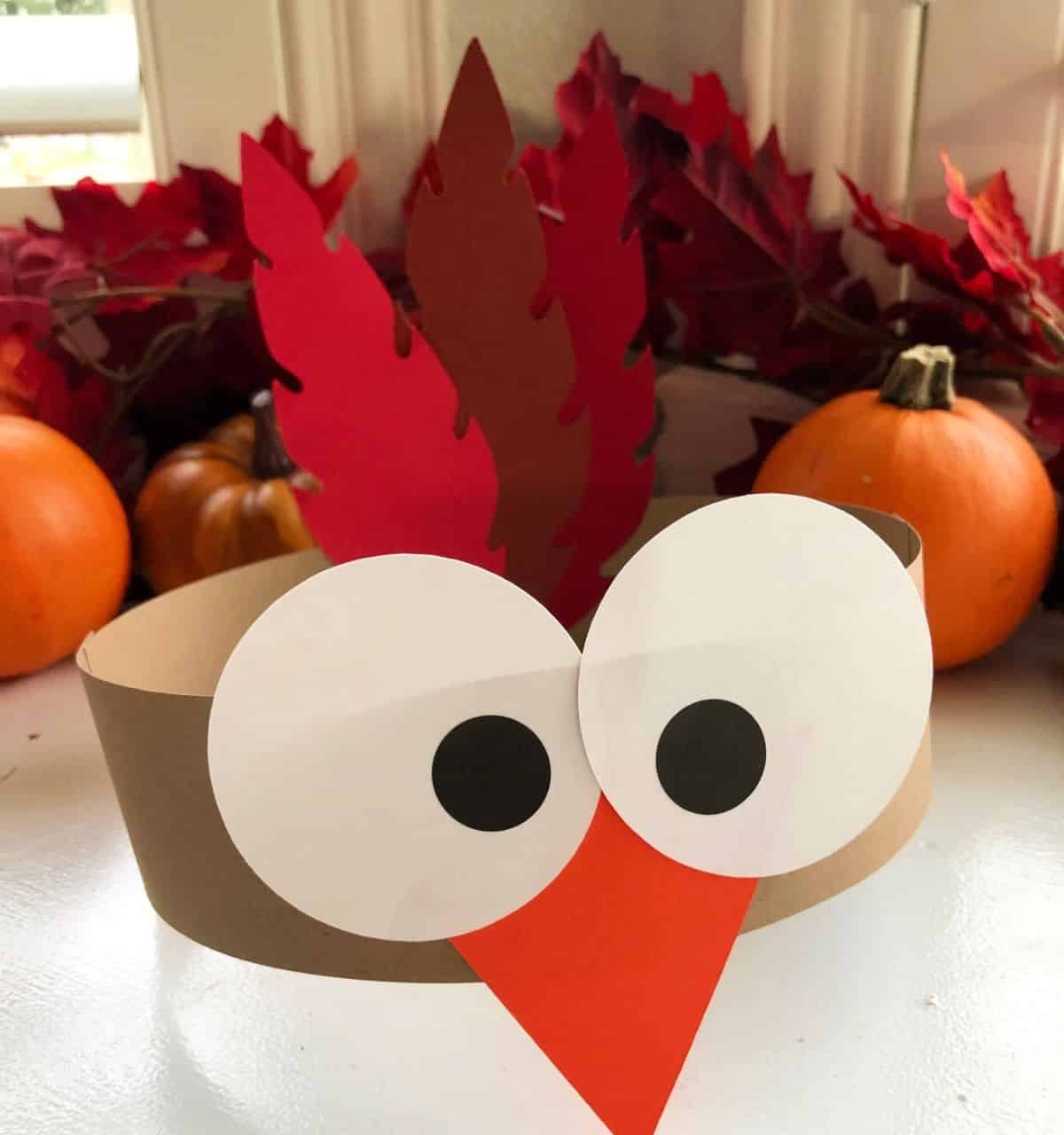 Turkey Paper Headbands