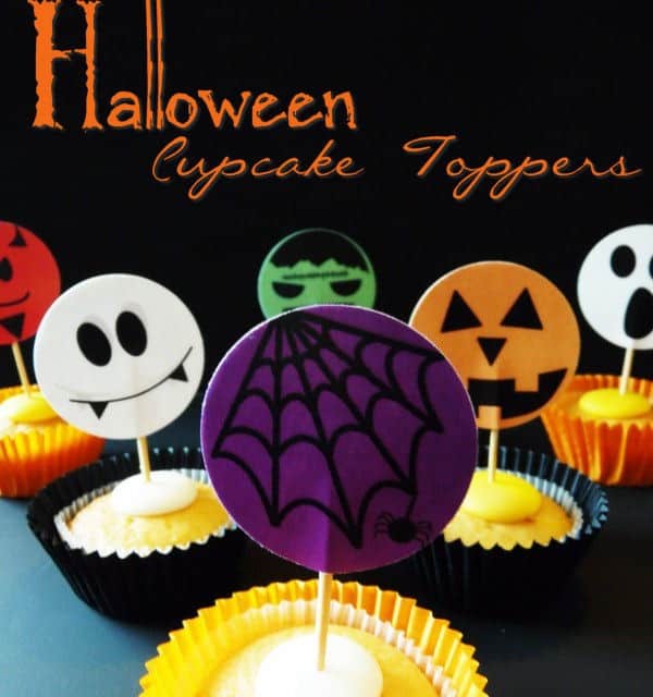 Halloween Cupcake Toppers