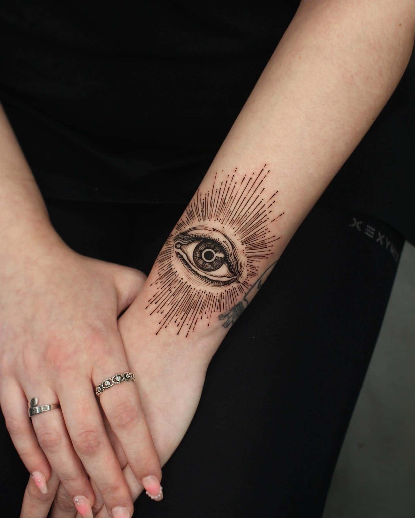 19] All-Seeing Eye on Outer Wrist: Symbolic Statement