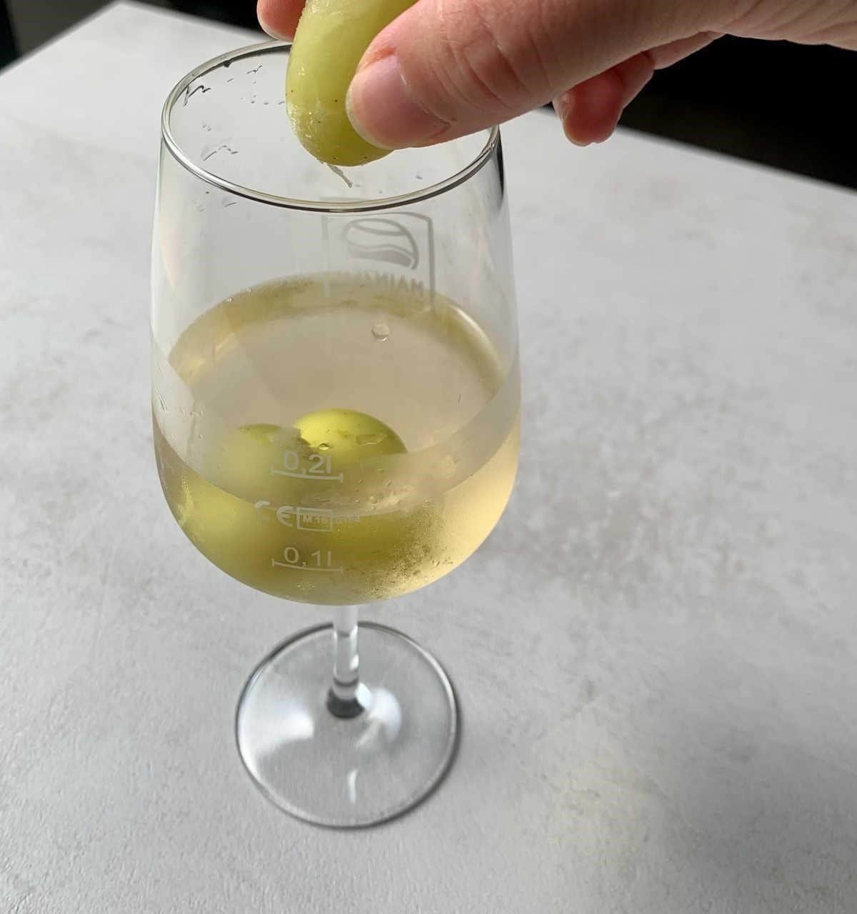 Use Frozen Grapes to Cool Your Wine