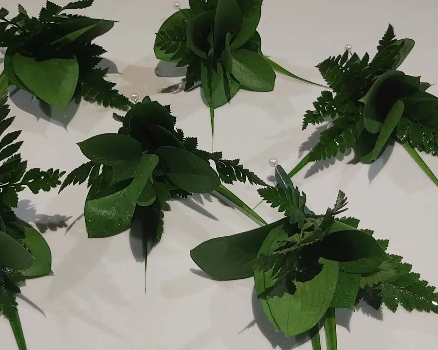 Greenery Boutonnieres