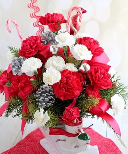 Snowball Donut Bouquet