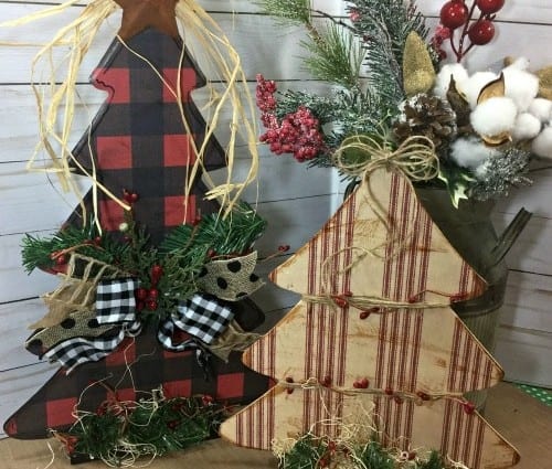 DIY Dollar Store Christmas Trees