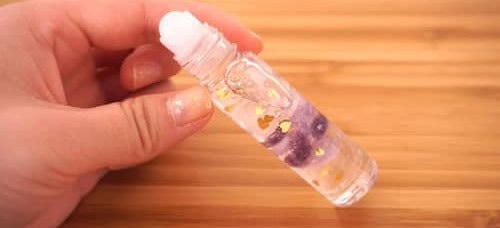 Crystal-Infused Lip Gloss