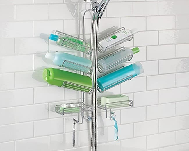 Add a Shower Caddy to Your Bathroom