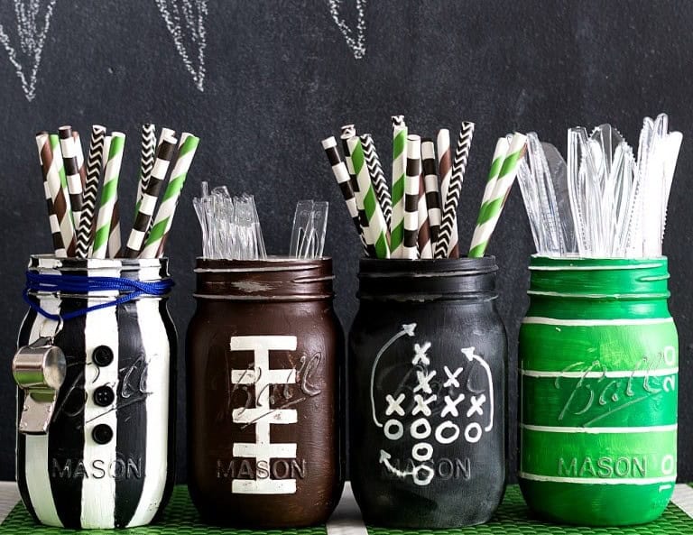 Decorative Mason Jars for Storage