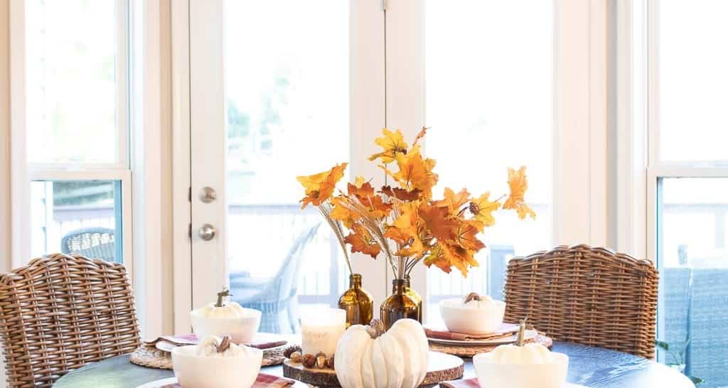 Pumpkin Place Setting