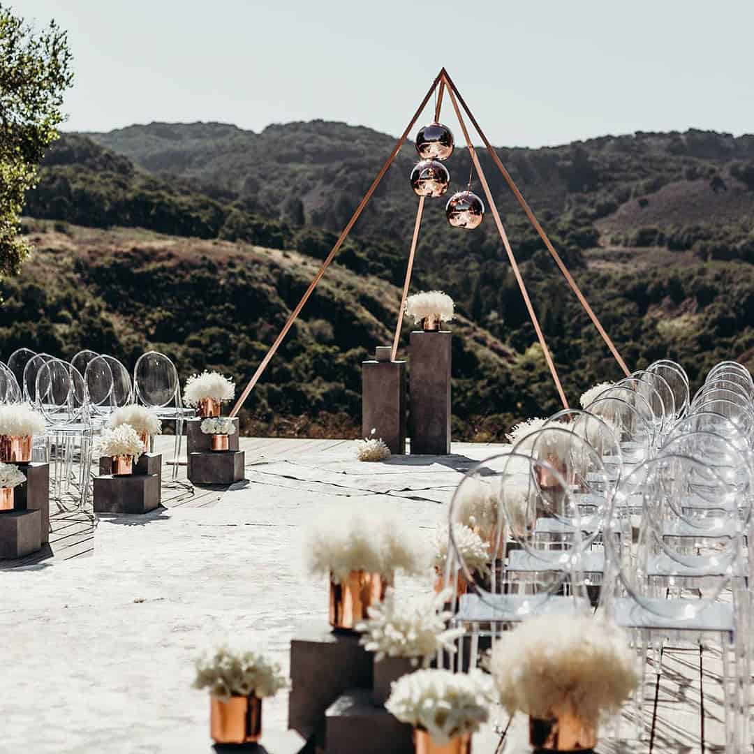 Wedding Ceremony With A View