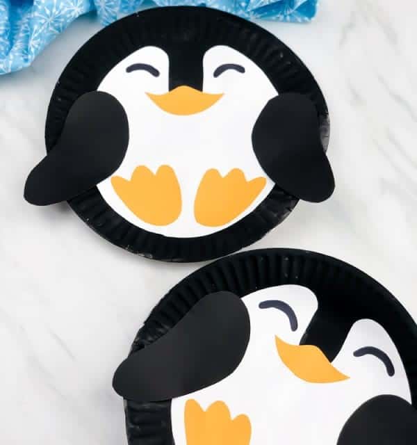 Paper Plate Penguin Craft