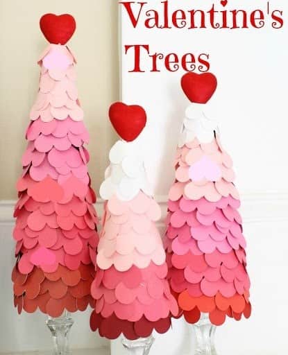 Ombre Heart Tree