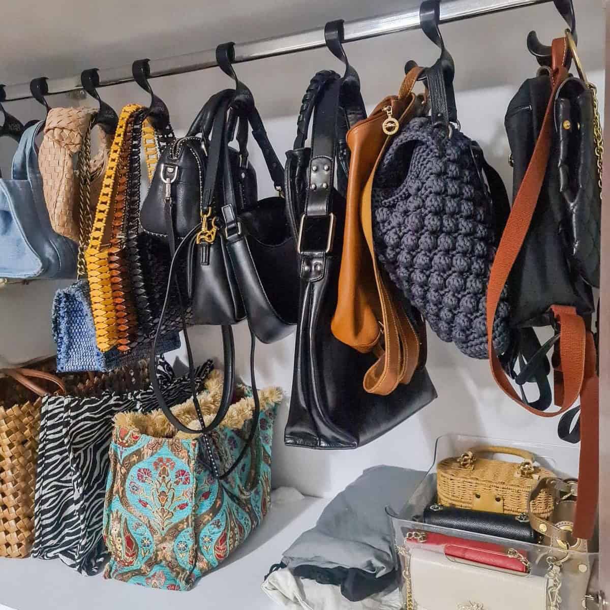 Dedicated Hanging Bag Rail