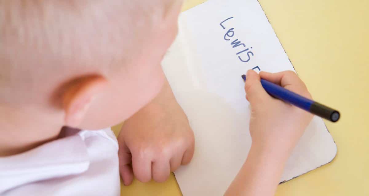 Name Writing Activity