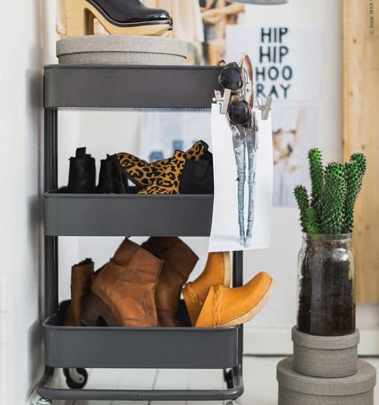 Rolling Shoe Organizer