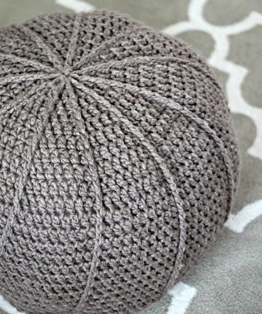 Crochet Floor Pouf