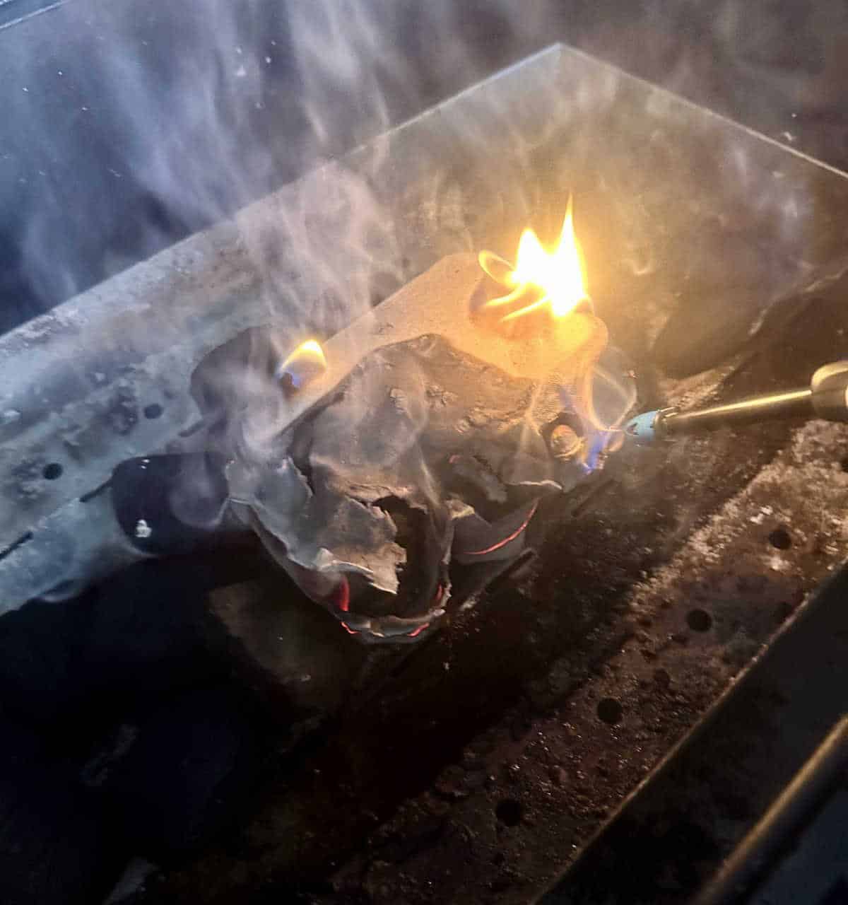 Use an Egg Carton as a Fire Starter