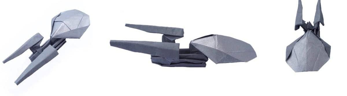 Starship Enterprise Origami Craft