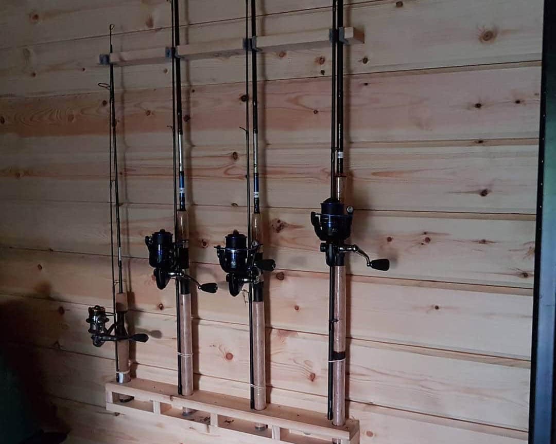 DIY Fishing Rod Holder