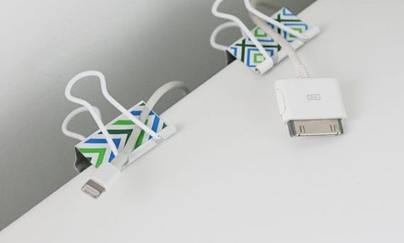 Untangle All Cables with Basic Office Supplies