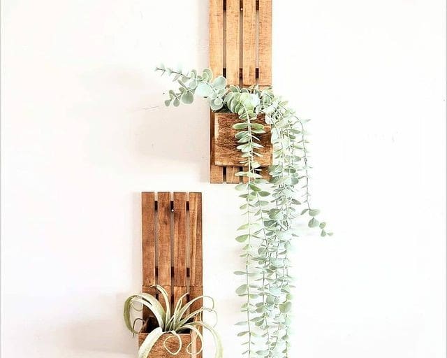 Mini Pallet Planters