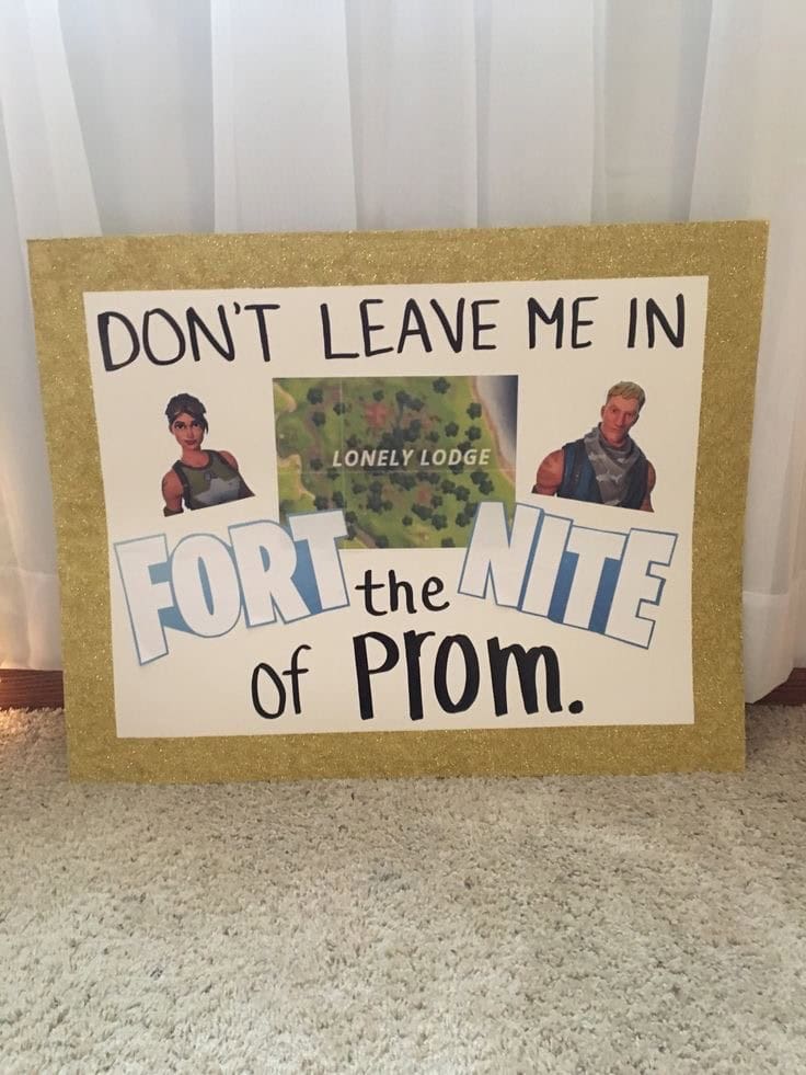 DON’T LEAVE ME IN FORT THE NIGHT OF PROM