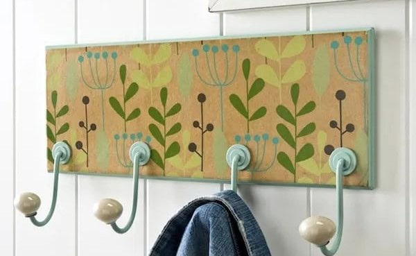 Floral Coat Rack