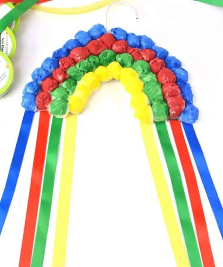 Hanging Cotton Rainbow Decor