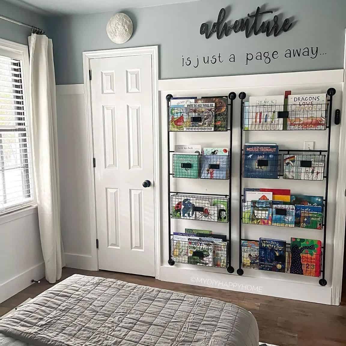 Create a Kid’s Home Library