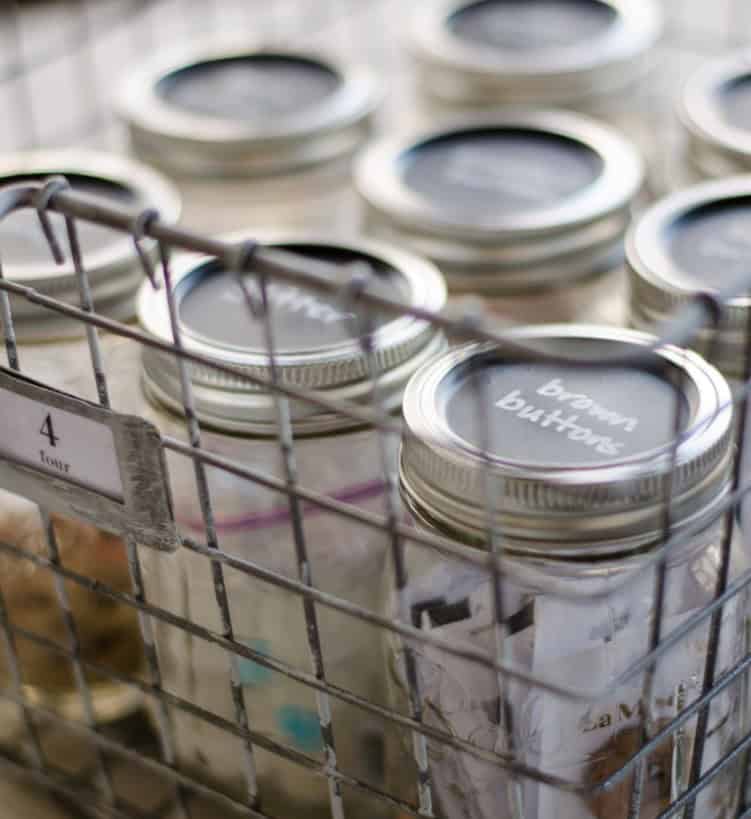 Mason Jar Craft Storage