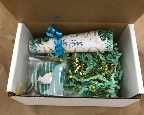 DIY Virtual Baby Shower Box