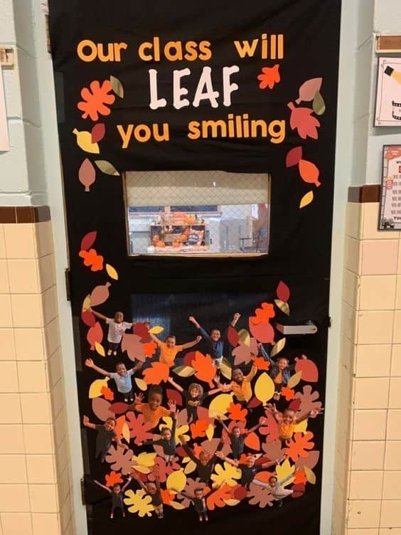 OUR CLASS WILL LEAF YOU SMILING