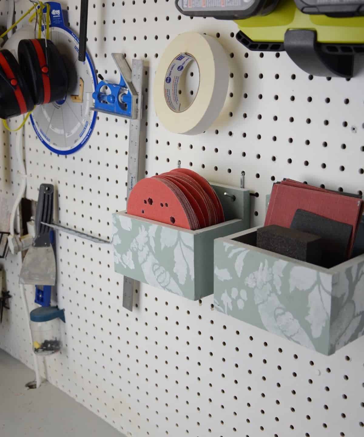 DIY Pegboard Organizers