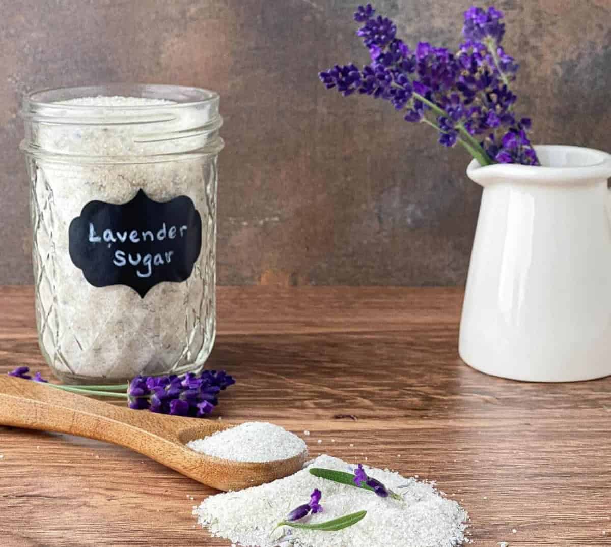 Lavender Sugar