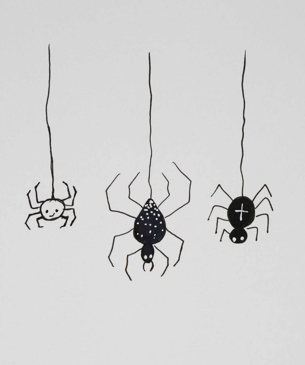 Trio Of Spiders