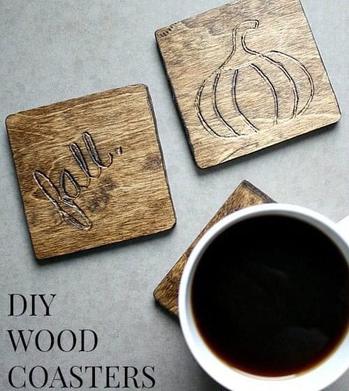 DIY Wood Coasters