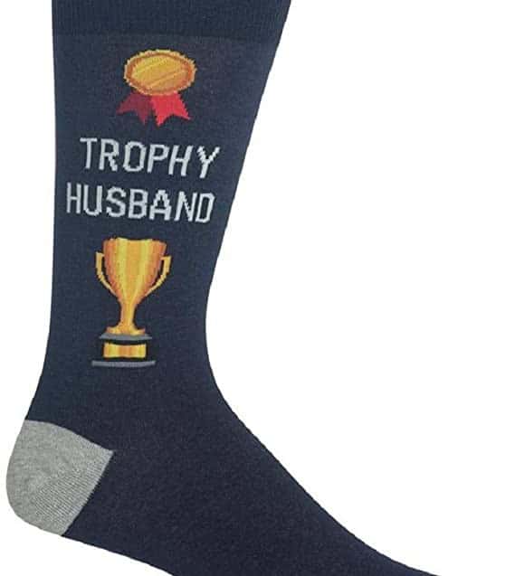 ‘Trophy Husband’ Dress Socks