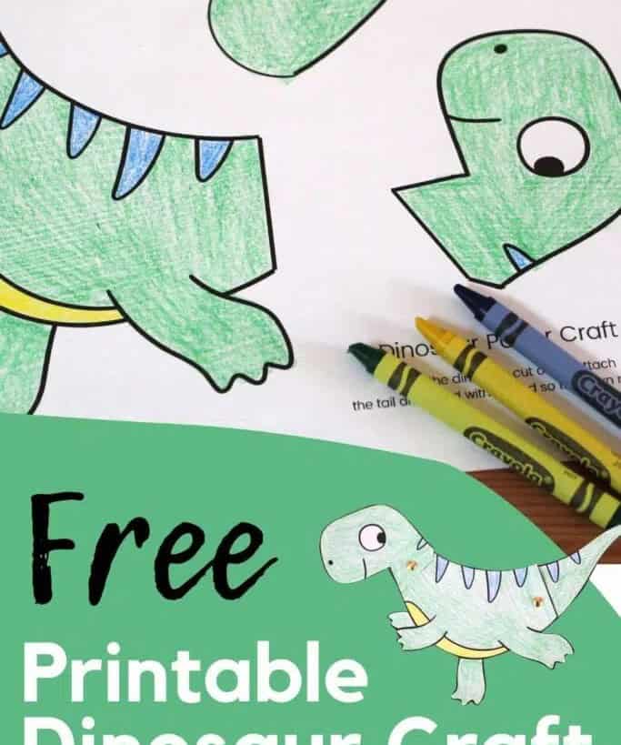 Paper Dinosaur Craft