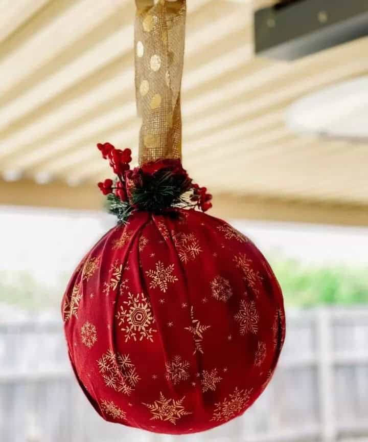 Giant Christmas Ornaments