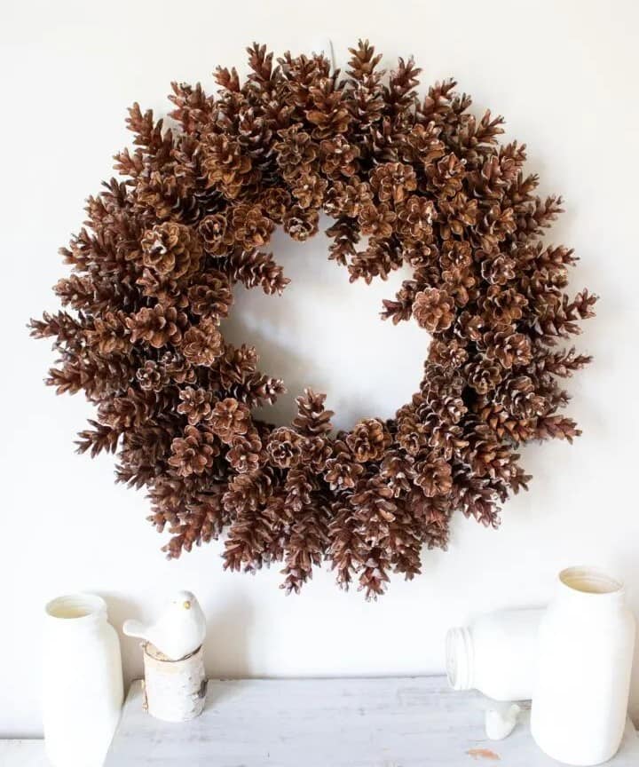 Pinecone Wreath