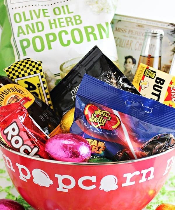 Movie Night Basket