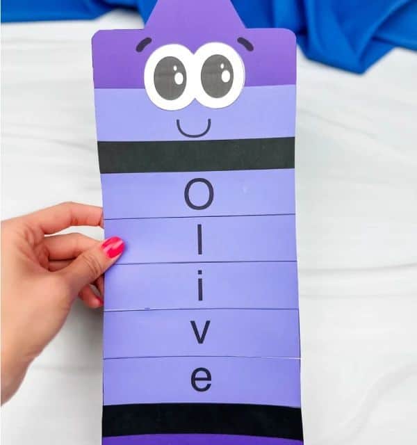 Crayon Name Craft